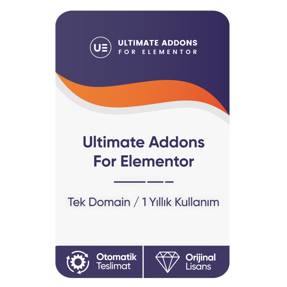 ultimate addons for elementor wp eklentisi tek domain 1 yillik kullanim