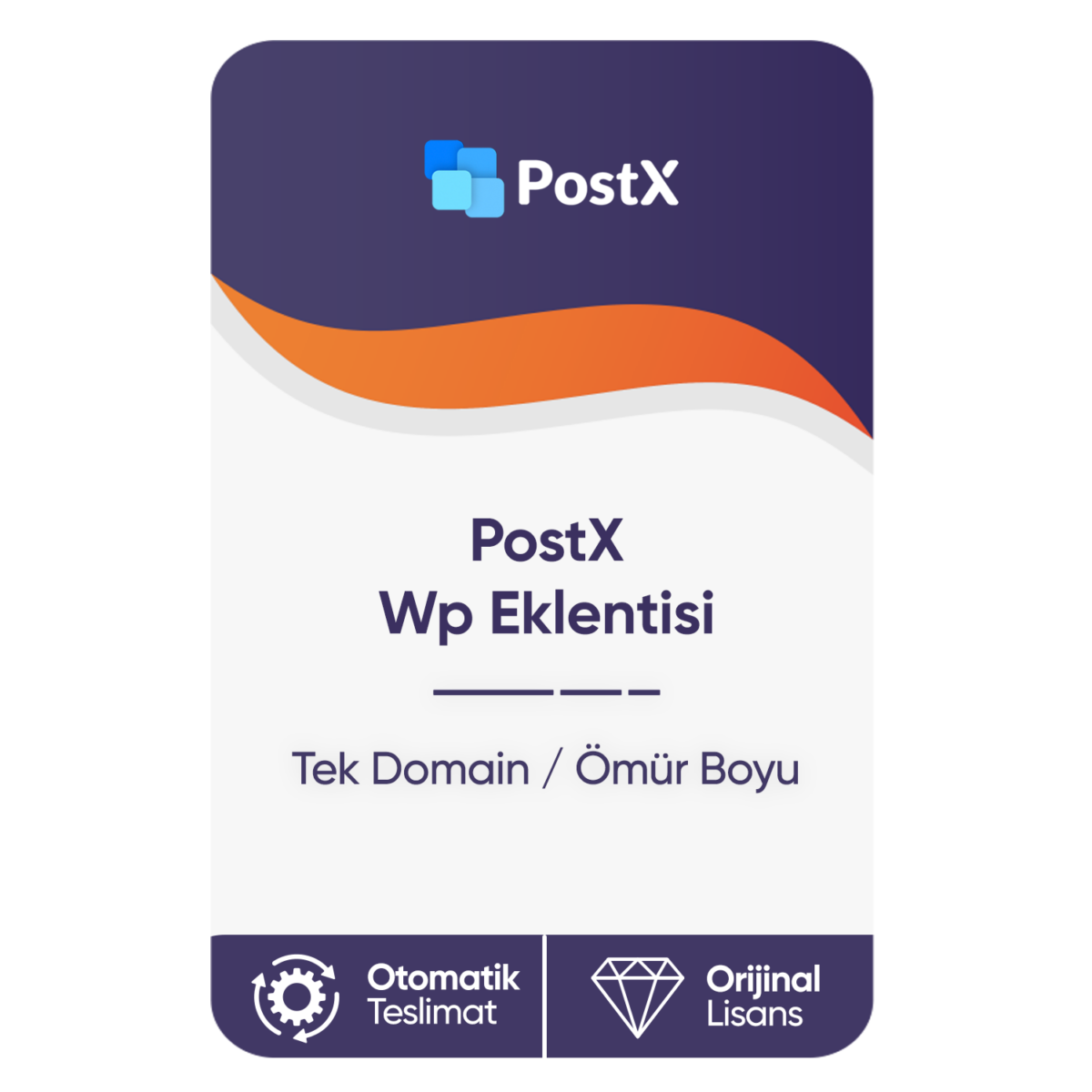 postx wp eklentisi tek domain omur boyu kullanim kullanim