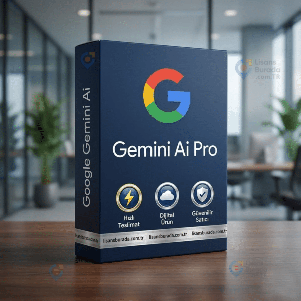 Google Gemini Ai Pro - Premium Yapay Zeka Aracı - 1 Aylık